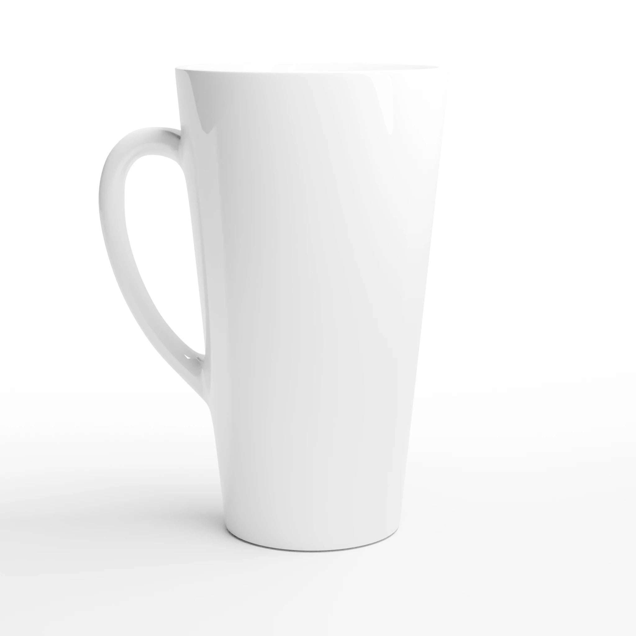White Latte 17oz Ceramic Mug Secondary image