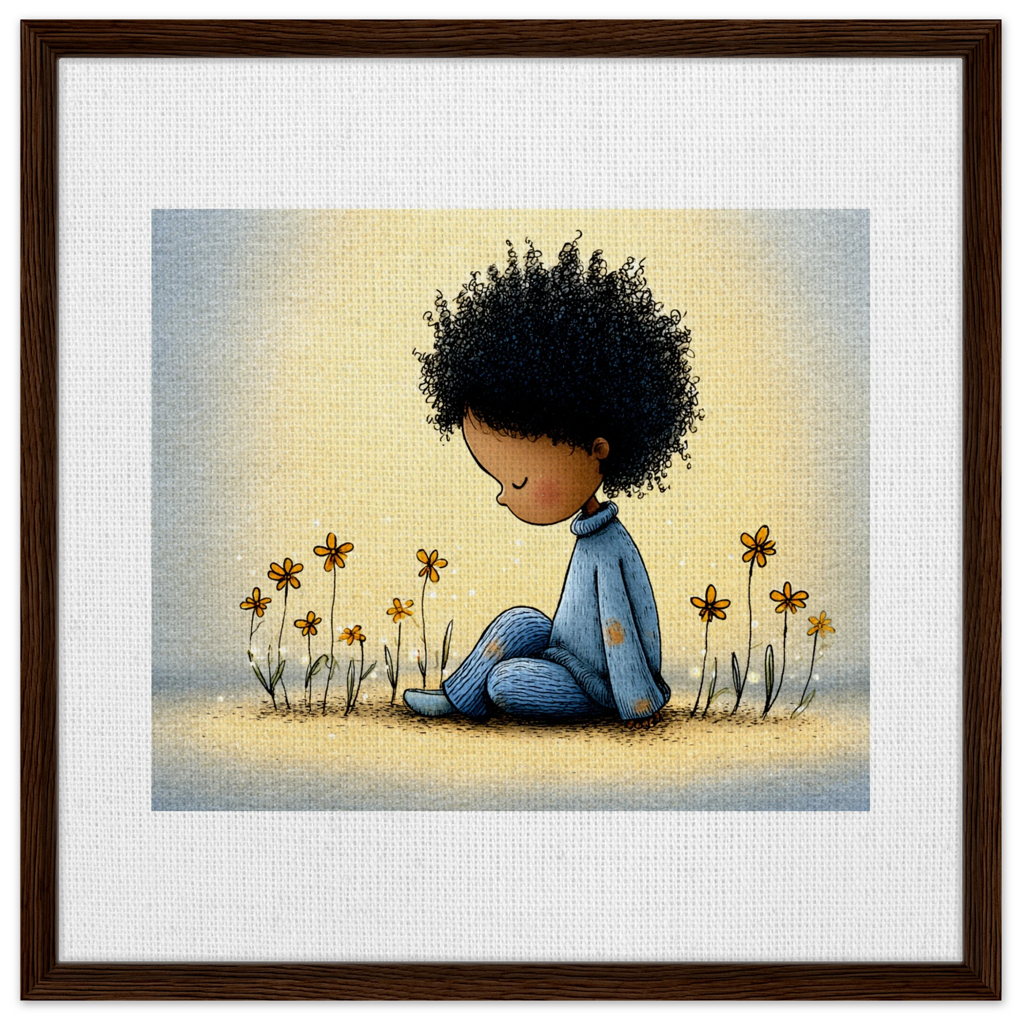 Growth Beneath The Surface-1 | Framed Canvas Secondary image