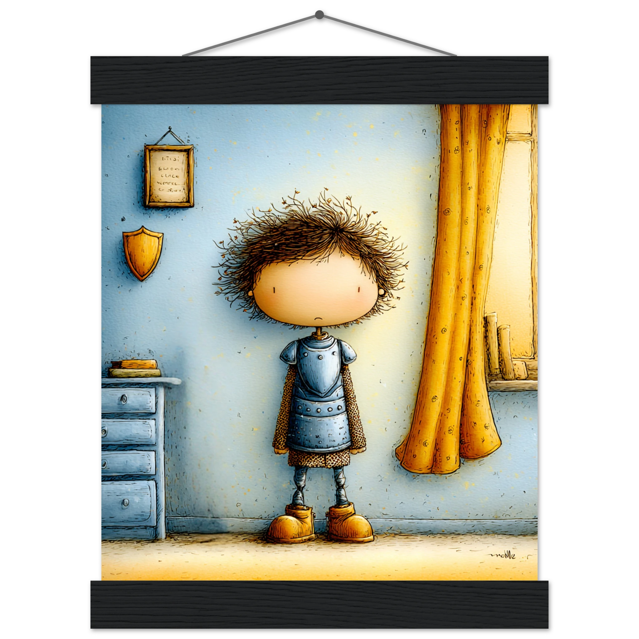 Classic Semi-Glossy Paper Poster with Hanger 20x25 cm / 8x10″ Secondary image