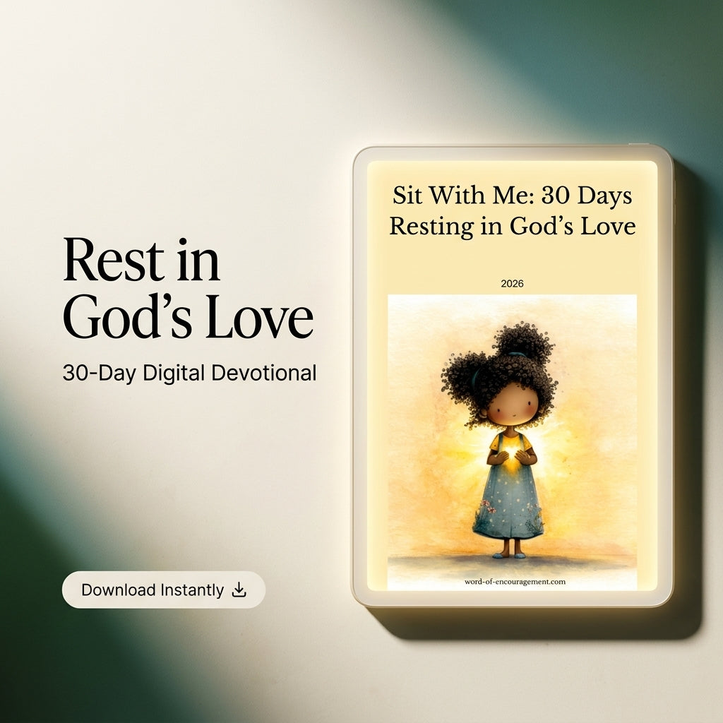 Sit With Me: 30-Days Resting In God’s Love | Digital Devotional