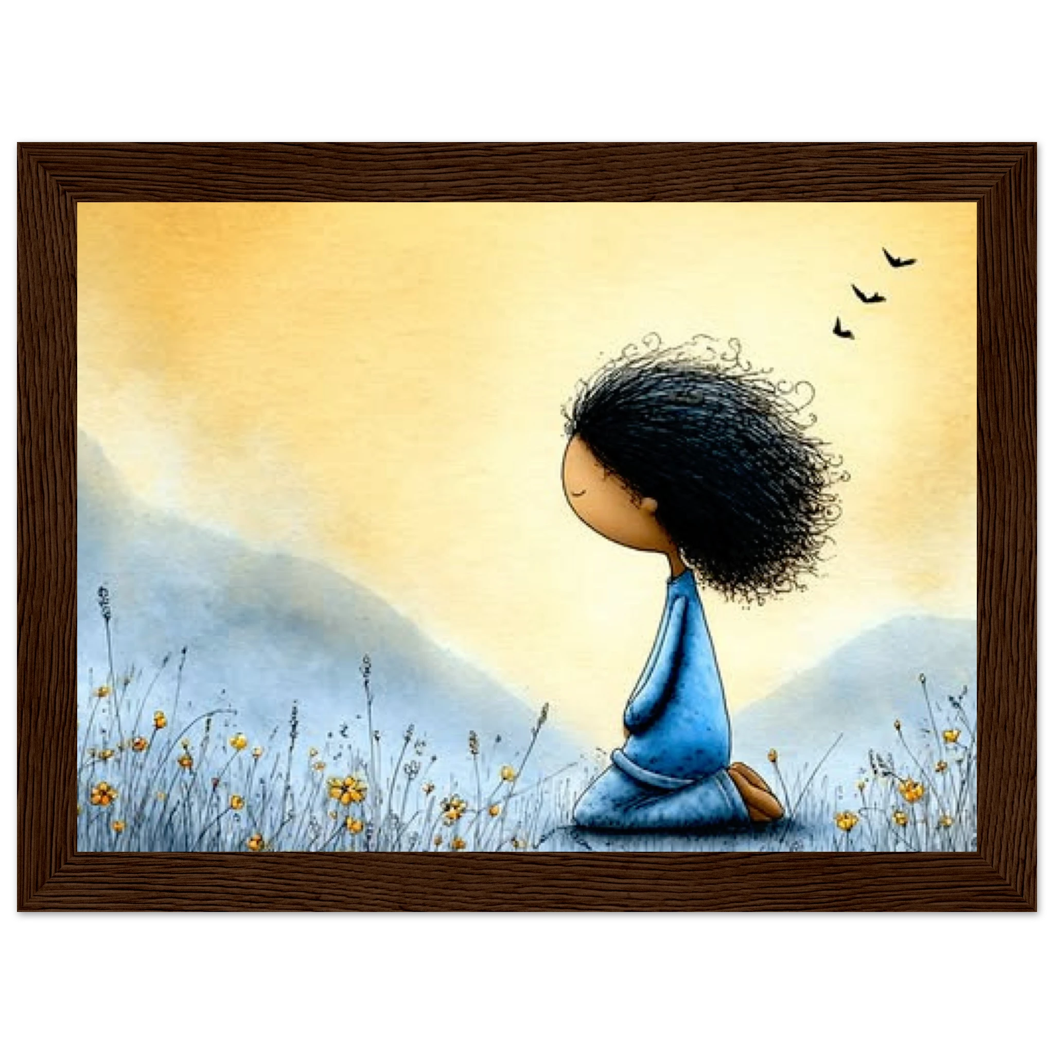 Premium Matte Paper Wooden Framed Poster Secondary image
